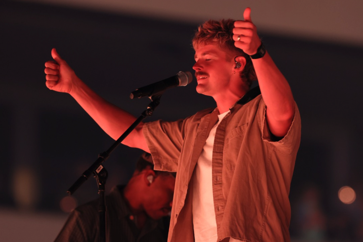 Forrest Frank performing live